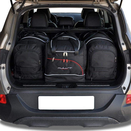 Kjust Reistassenset voor Renault Kadjar 2015-2023 - Set van 4 Tassen met 2 Roltassen en 2 Sporttassen