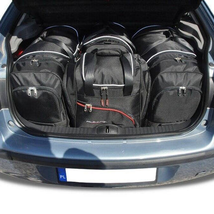 Kjust Reistassenset voor Renault Laguna 5-deurs 2001-2007 - Set van 4 Tassen met 2 Roltassen en 2 Sporttassen