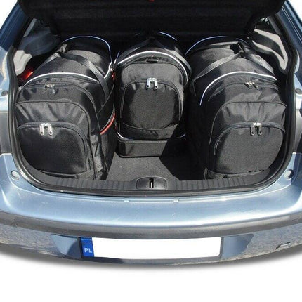 Kjust Reistassenset voor Renault Laguna 5-deurs 2001-2007 - Set van 4 Tassen met 2 Roltassen en 2 Sporttassen