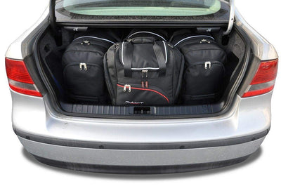 Kjust Reistassenset voor Saab 9-3 Sport Sedan 2002-2012 - Set van 4 Tassen met 2 Roltassen en 2 Sporttassen