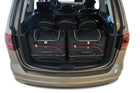Kjust Reistassenset voor Seat Alhambra 2010-2020 - Set van 5 Tassen met 3 Roltassen en 2 Sporttassen