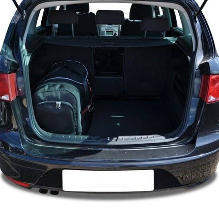 Kjust Reistassenset voor Seat Altea XL 2007-2015 - Set van 4 Tassen met 2 Roltassen en 2 Sporttassen
