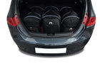 Kjust Reistassenset voor Seat Leon 5-deurs 2005-2013 - Set van 3 Tassen met 2 Roltassen en 1 Sporttas