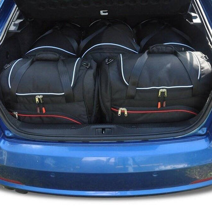 Kjust Reistassenset voor Skoda Octavia 5-deurs 2009-2013 - Set van 5 Tassen met 3 Roltassen en 2 Sporttassen