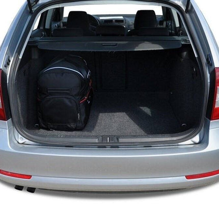 Kjust Reistassenset voor Skoda Octavia stationwagen 2009-2013 - Set van 5 Tassen met 3 Roltassen en 2 Sporttassen