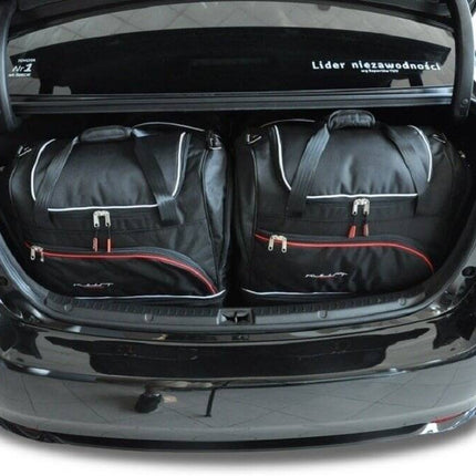 Kjust Reistassenset voor Toyota Avensis Sedan 2009-2019 - Set van 4 Tassen met 2 Roltassen en 2 Sporttassen