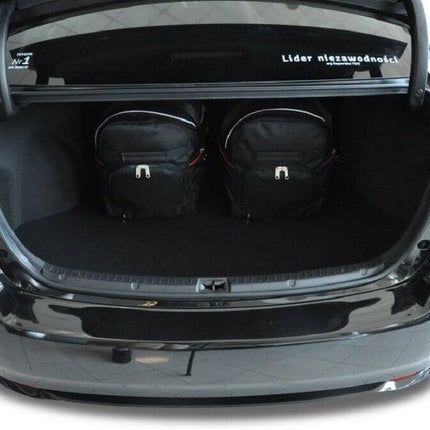 Kjust Reistassenset voor Toyota Avensis Sedan 2009-2019 - Set van 4 Tassen met 2 Roltassen en 2 Sporttassen