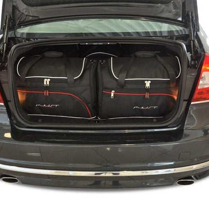 Kjust Reistassenset voor Volvo S80 Sedan 2006-2016 - Set van 5 Tassen met 3 Roltassen en 2 Sporttassen