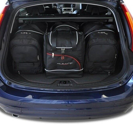 Kjust Reistassenset voor Volvo V60 Cross Country 2015-2018 - Set van 4 Tassen met 2 Roltassen en 2 Sporttassen