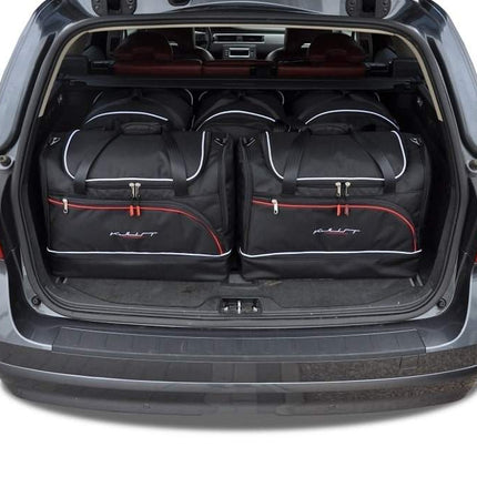Kjust Reistassenset voor Volvo XC70 stationwagen 2007-2016 - Set van 5 Tassen met 3 Roltassen en 2 Sporttassen