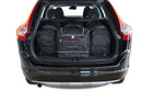 Kjust Reistassenset voor Volvo XC60 2008-2017 - Set van 4 Tassen met 3 Roltassen en 1 Sporttas