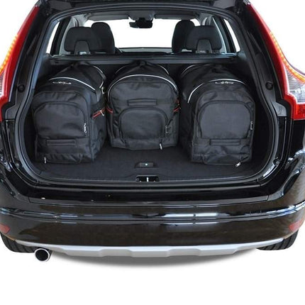 Kjust Reistassenset voor Volvo XC60 2008-2017 - Set van 4 Tassen met 3 Roltassen en 1 Sporttas