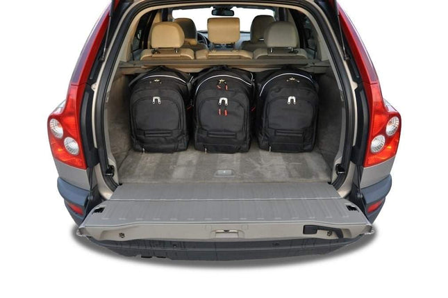 Kjust Reistassenset voor Volvo XC90 2003-2015 - Set van 5 Tassen met 3 Roltassen en 2 Sporttassen