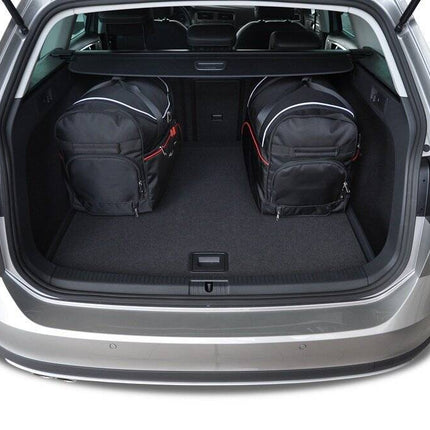 Kjust Reistassenset voor Volkswagen Golf stationwagen 2013-2020 - Set van 5 Tassen met 3 Roltassen en 2 Sporttassen