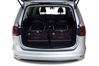Kjust Reistassenset voor Volkswagen Sharan vanaf 2010 - Set van 5 Tassen met 3 Roltassen en 2 Sporttassen