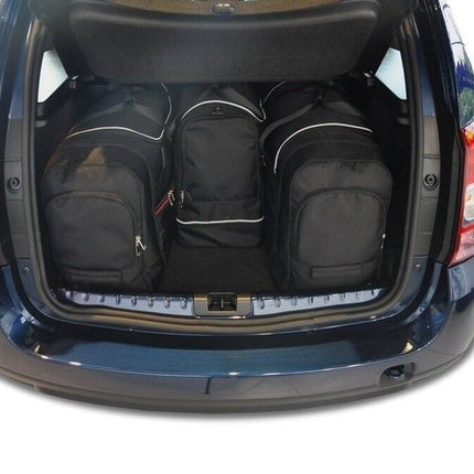 Kjust Reistassenset voor Dacia Duster 2014-2018 - Set van 4 Tassen met 2 Roltassen en 2 Sporttassen