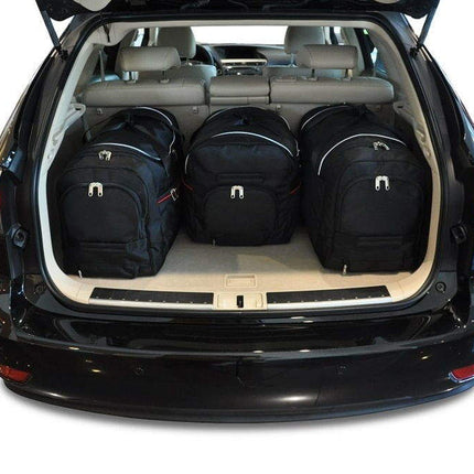 Kjust Reistassenset voor Lexus RX 5-deurs 2009-2016 - Set van 4 Tassen met 3 Roltassen en 1 Sporttas