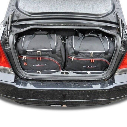 Kjust Reistassenset voor Volvo S60 Sedan 2000-2010 - Set van 5 Tassen met 3 Roltassen en 2 Sporttassen
