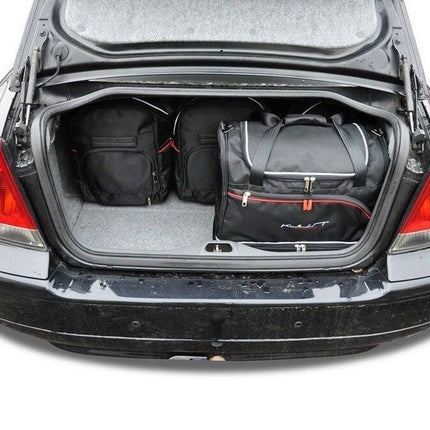 Kjust Reistassenset voor Volvo S60 Sedan 2000-2010 - Set van 5 Tassen met 3 Roltassen en 2 Sporttassen