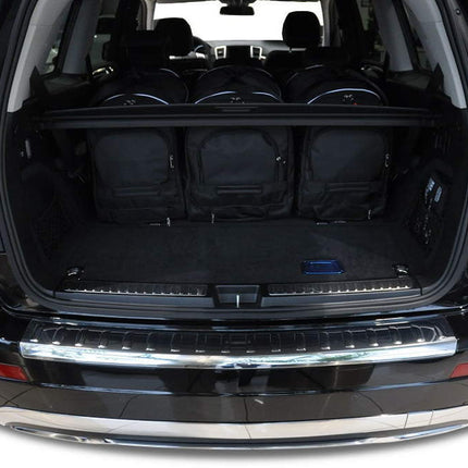 Kjust Reistassenset voor Mercedes Benz GL-Klasse 2013-2016 - Set van 5 Tassen met 3 Roltassen en 2 Sporttassen