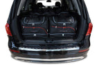 Kjust Reistassenset voor Mercedes Benz GL-Klasse 2013-2016 - Set van 5 Tassen met 3 Roltassen en 2 Sporttassen