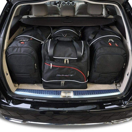 Kjust Reistassenset voor Mercedes Benz C-Klasse Estate 2007-2014 - Set van 4 Tassen met 2 Roltassen en 2 Sporttassen