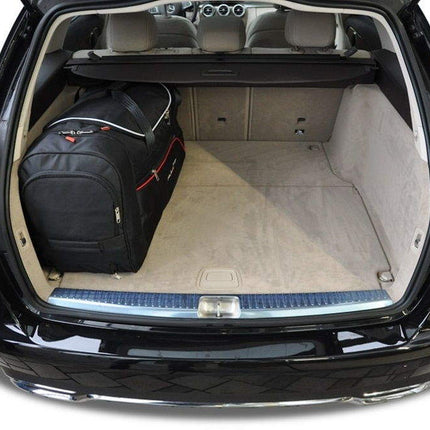 Kjust Reistassenset voor Mercedes Benz C-Klasse Estate 2007-2014 - Set van 4 Tassen met 2 Roltassen en 2 Sporttassen