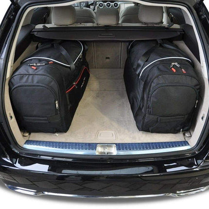 Kjust Reistassenset voor Mercedes Benz C-Klasse Estate 2007-2014 - Set van 4 Tassen met 2 Roltassen en 2 Sporttassen