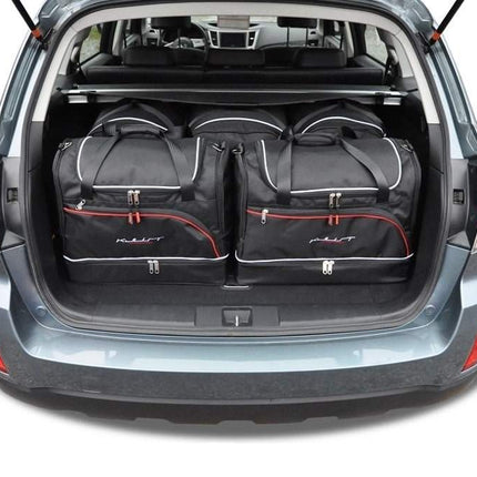 Kjust Reistassenset voor Subaru Legacy Outback 2009-2015 - Set van 5 Tassen met 3 Roltassen en 2 Sporttassen
