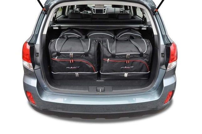 Kjust Reistassenset voor Subaru Legacy Outback 2009-2015 - Set van 5 Tassen met 3 Roltassen en 2 Sporttassen