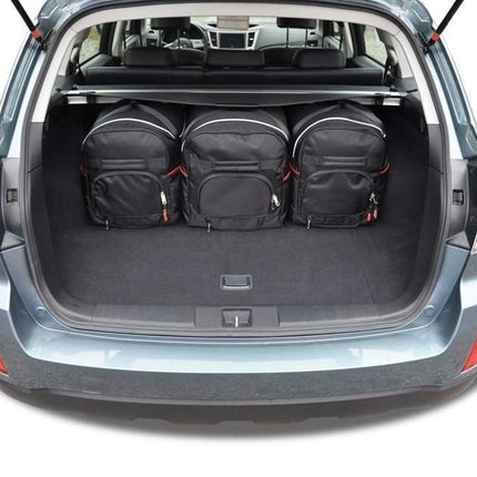 Kjust Reistassenset voor Subaru Legacy Outback 2009-2015 - Set van 5 Tassen met 3 Roltassen en 2 Sporttassen