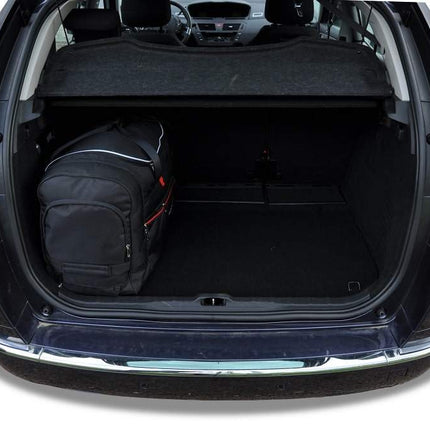 Kjust Reistassenset voor Citroen C4 Picasso 2007-2013 - Set van 4 Tassen met 2 Roltassen en 2 Sporttassen