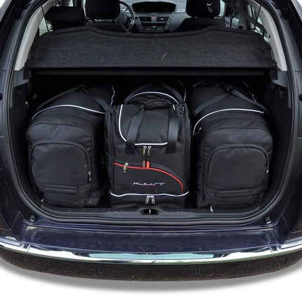 Kjust Reistassenset voor Citroen C4 Picasso 2007-2013 - Set van 4 Tassen met 2 Roltassen en 2 Sporttassen