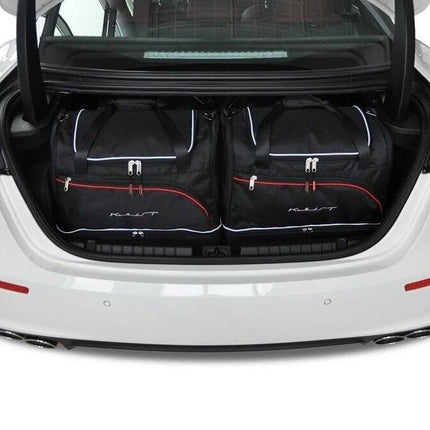 Kjust Reistassenset voor Maserati Ghibli vanaf 2013 - Set van 4 Tassen met 2 Roltassen en 2 Sporttassen