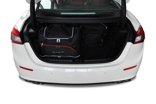 Kjust Reistassenset voor Maserati Ghibli vanaf 2013 - Set van 4 Tassen met 2 Roltassen en 2 Sporttassen