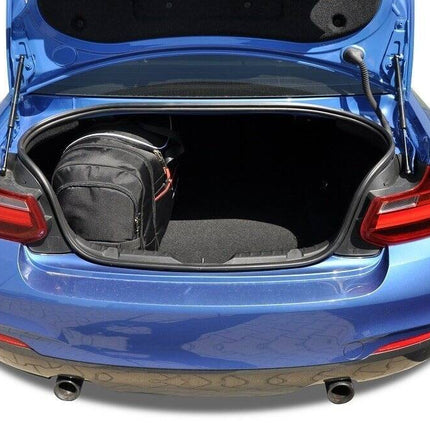 Kjust Reistassenset voor BMW 2 serie coupe 2014-2022 - Set van 4 Tassen met 2 Roltassen en 2 Sporttassen