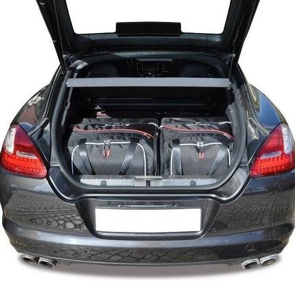 Kjust Reistassenset voor Porsche Panamera 2009-2017 - Set van 4 Tassen met 2 Sporttassen en 2 Vliegtuigtassen
