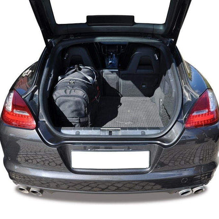 Kjust Reistassenset voor Porsche Panamera 2009-2017 - Set van 4 Tassen met 2 Roltassen en 2 Vliegtuigtassen
