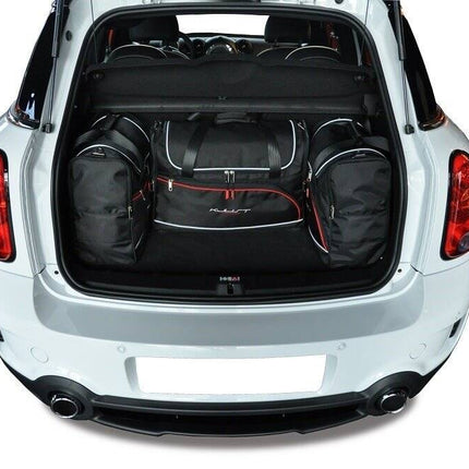 Kjust Reistassenset voor Mini Countryman 2010-2017 - Set van 4 Tassen met 4 Vliegtuigtassen