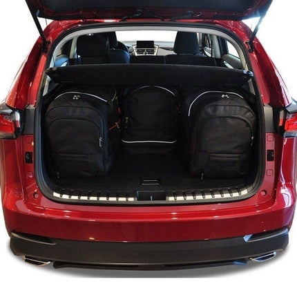 Kjust Reistassenset voor Lexus NX 2014-2021 - Set van 4 Tassen met 2 Roltassen en 2 Sporttassen
