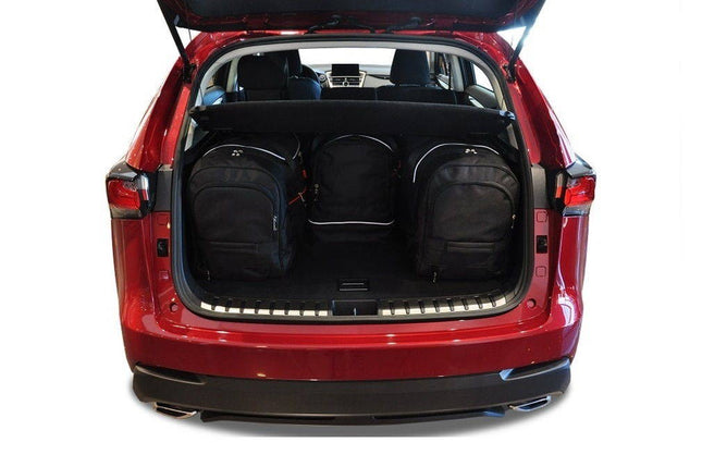 Kjust Reistassenset voor Lexus NX 2014-2021 - Set van 4 Tassen met 2 Roltassen en 2 Sporttassen