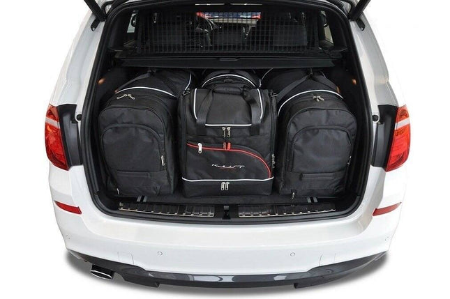 Kjust Reistassenset voor BMW X3 2011-2018 - Set van 4 Tassen met 2 Roltassen en 2 Sporttassen