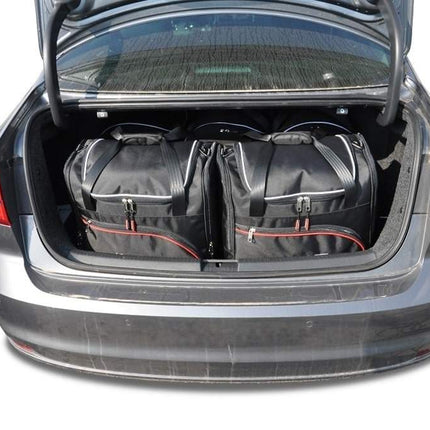 Kjust Reistassenset voor Volkswagen Jetta Sedan 2011-2014 - Set van 5 Tassen met 3 Roltassen en 2 Sporttassen