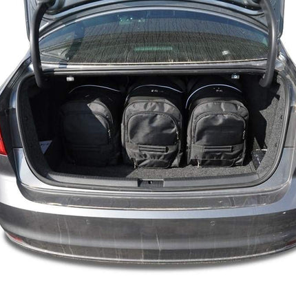 Kjust Reistassenset voor Volkswagen Jetta Sedan 2011-2014 - Set van 5 Tassen met 3 Roltassen en 2 Sporttassen