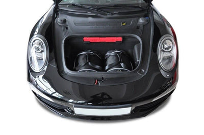 Kjust Reistassenset voor Porsche 911 vanaf 2011 - Set van 2 Tassen met 2 Sporttassen