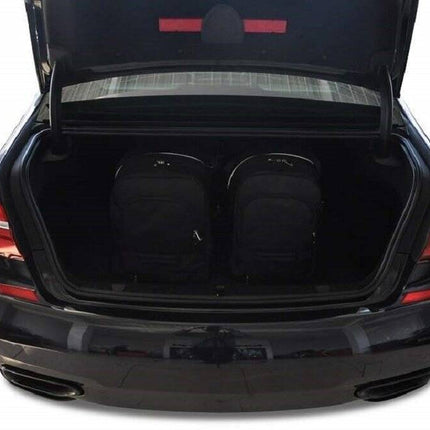 Kjust Reistassenset voor BMW 7 serie 2015-2022 - Set van 4 Tassen met 2 Roltassen en 2 Vliegtuigtassen