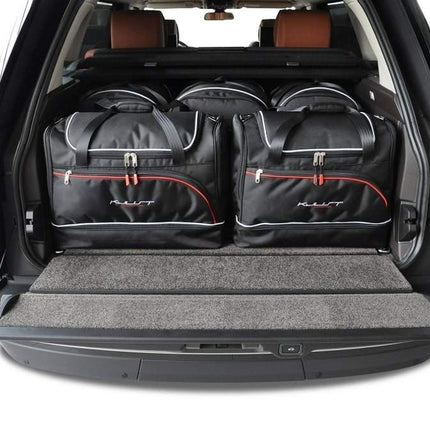 Kjust Reistassenset voor Land Rover Range Rover serie IV 2013-2022 - Set van 5 Tassen met 3 Roltassen en 2 Sporttassen