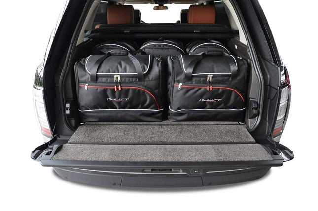 Kjust Reistassenset voor Land Rover Range Rover serie IV 2013-2022 - Set van 5 Tassen met 3 Roltassen en 2 Sporttassen