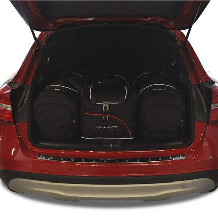Kjust Reistassenset voor Mercedes Benz GLA 2013-2020 - Set van 4 Tassen met 2 Roltassen en 2 Sporttassen
