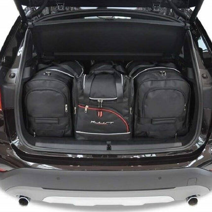Kjust Reistassenset voor BMW X1 2015-2022 - Set van 4 Tassen met 2 Roltassen en 2 Vliegtuigtassen